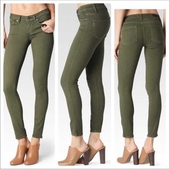 Paige Verdugo Ankle Skinny Jeans In 